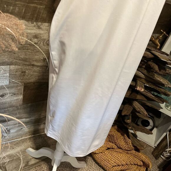 White one-shoulder formal dress 🙂3/$15 - Picture 3 of 14